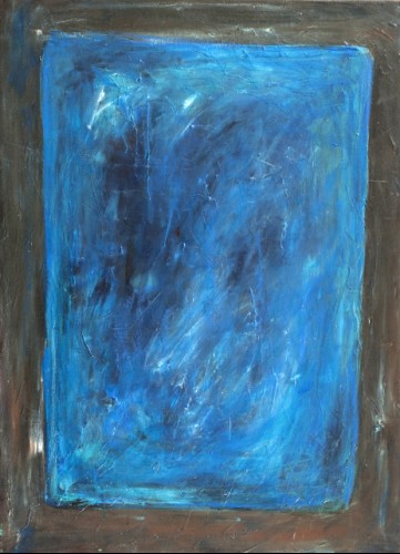 Blue Lagon - 81x100 cm
