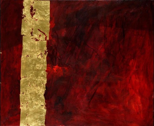 Golden Way II - 54x65 cm