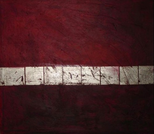 Golden Way IV - 81x100 cm