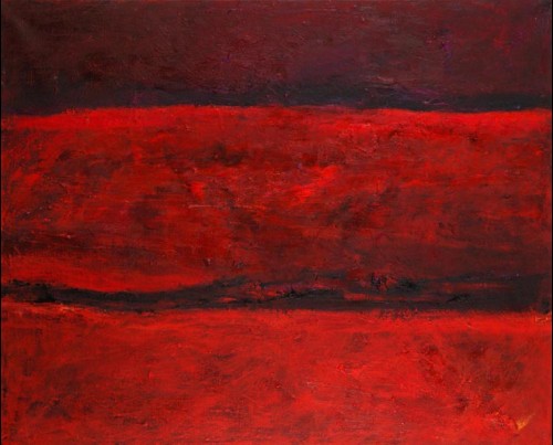Mémoire de la Mer Rouge II - 81x100 cm