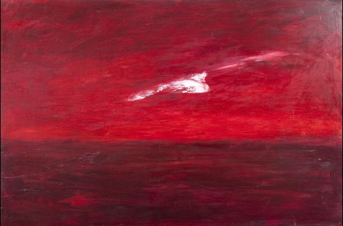 Océan brûlant - 100x150 cm