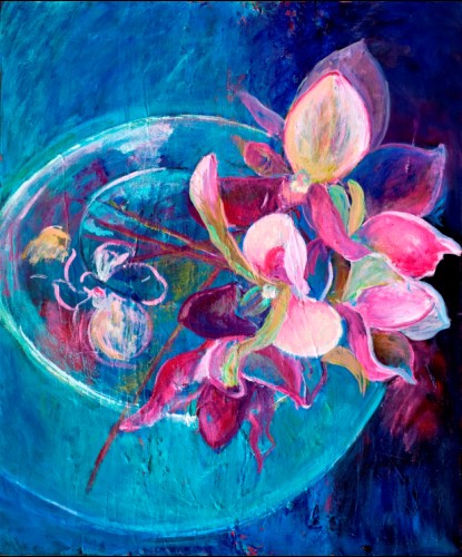 Blue dream - 54x65 cm