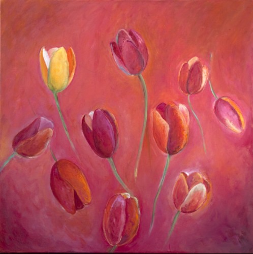 Envolée - 100x100 cm