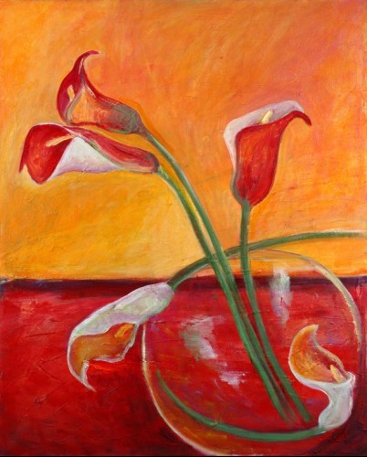 Sunset arôme I - 81x100 cm