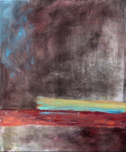 Zen attitude II - 54x65 cm