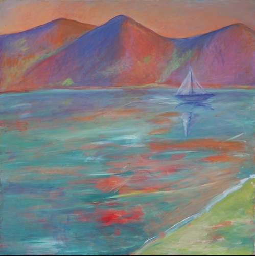 Délice d'été III - 100x100 cm