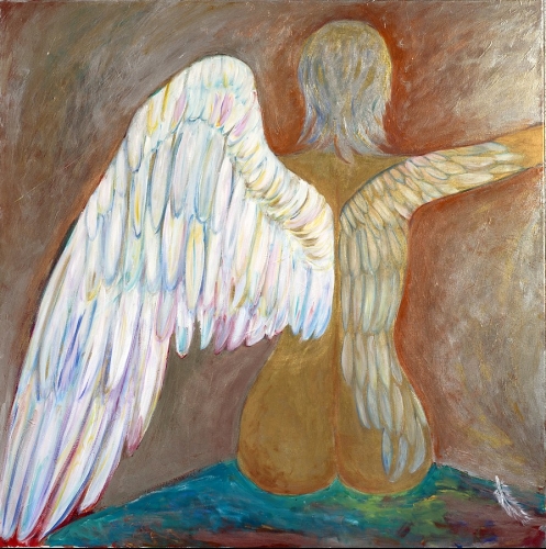 L'éveille à la légèreté - 100x100 cm