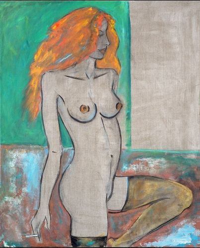 L'insolente - 100x80 cm