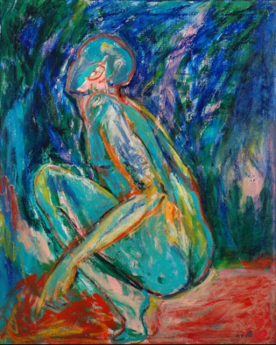 L'affût - 81x100 cm