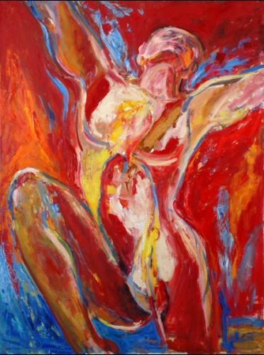 L'élan - 130x110 cm